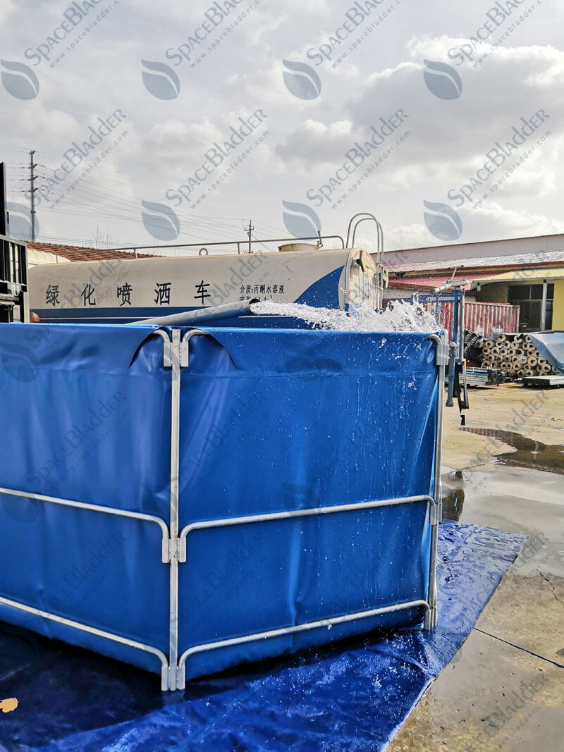 10,000L to 200,000L Collapsible Commercial Circular Aquaculture Tanks