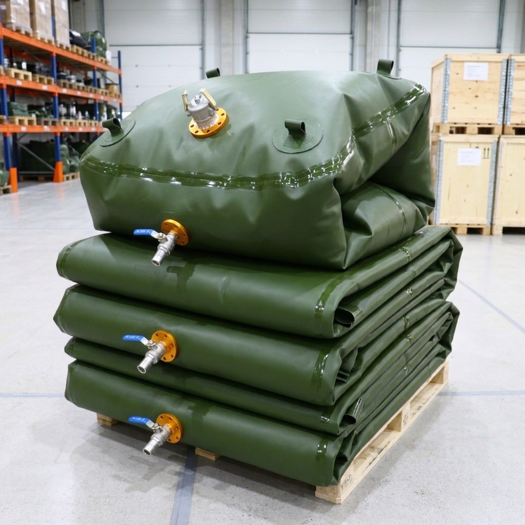 Foldable Fuel Bladder Space Saving Design foldable fuel bladder space saving design for marine deck storage