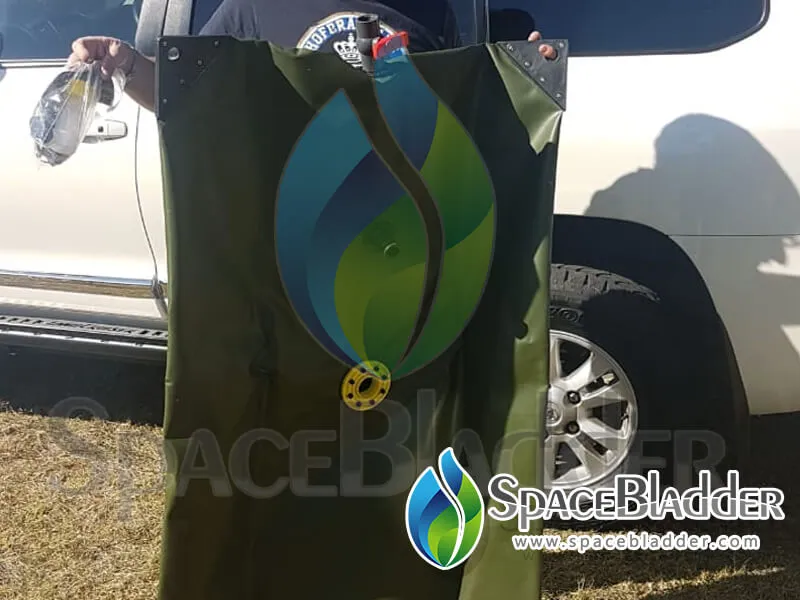 200L Pillow Water Bladder Tank For Camping - customer case image 1