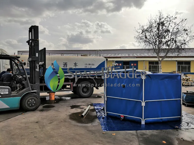 Круглый резервуар для рыбы со стальной трубой 3m*1.5m - кейс клиента image 1