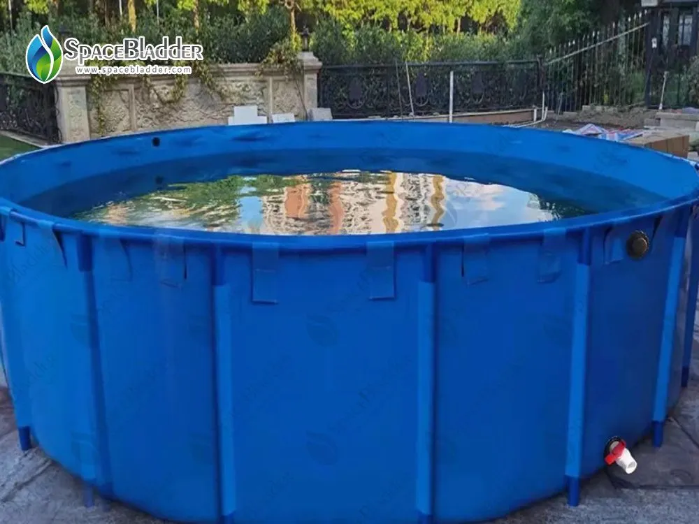 Внутренний резервуар 700L для рыбоводства 1.2m*0.6m - кейс клиента image 3