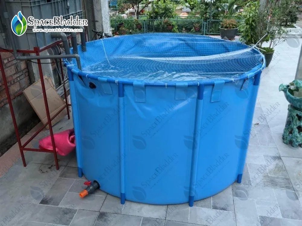 Резервуар для аквакультуры 5000L 2.6*0.95m - кейс клиента image 3